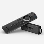 AMAZON Fire TV Stick SYSTEM STEROWANIA GLOSEM ALEXA, KABEL USB, ZASILACZ i „przedłużka” HDMI.